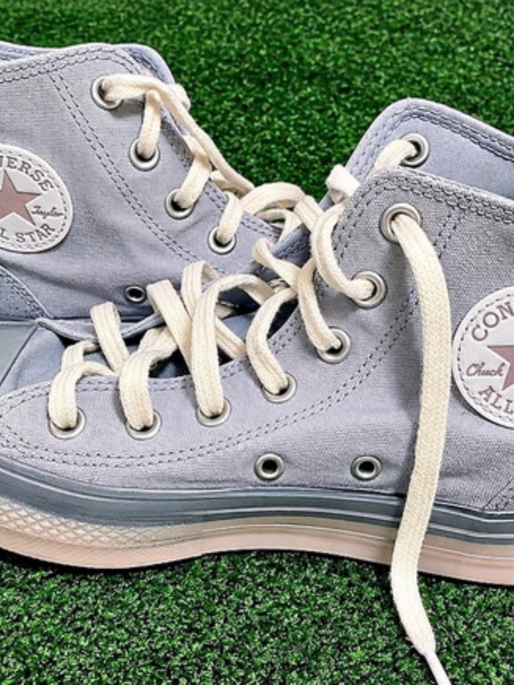 Converse Chuck Taylor All Star High Top Sneakers Gray US 7